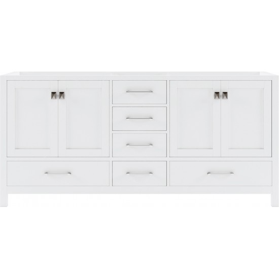 Caroline Avenue 72" Double Cabinet in White