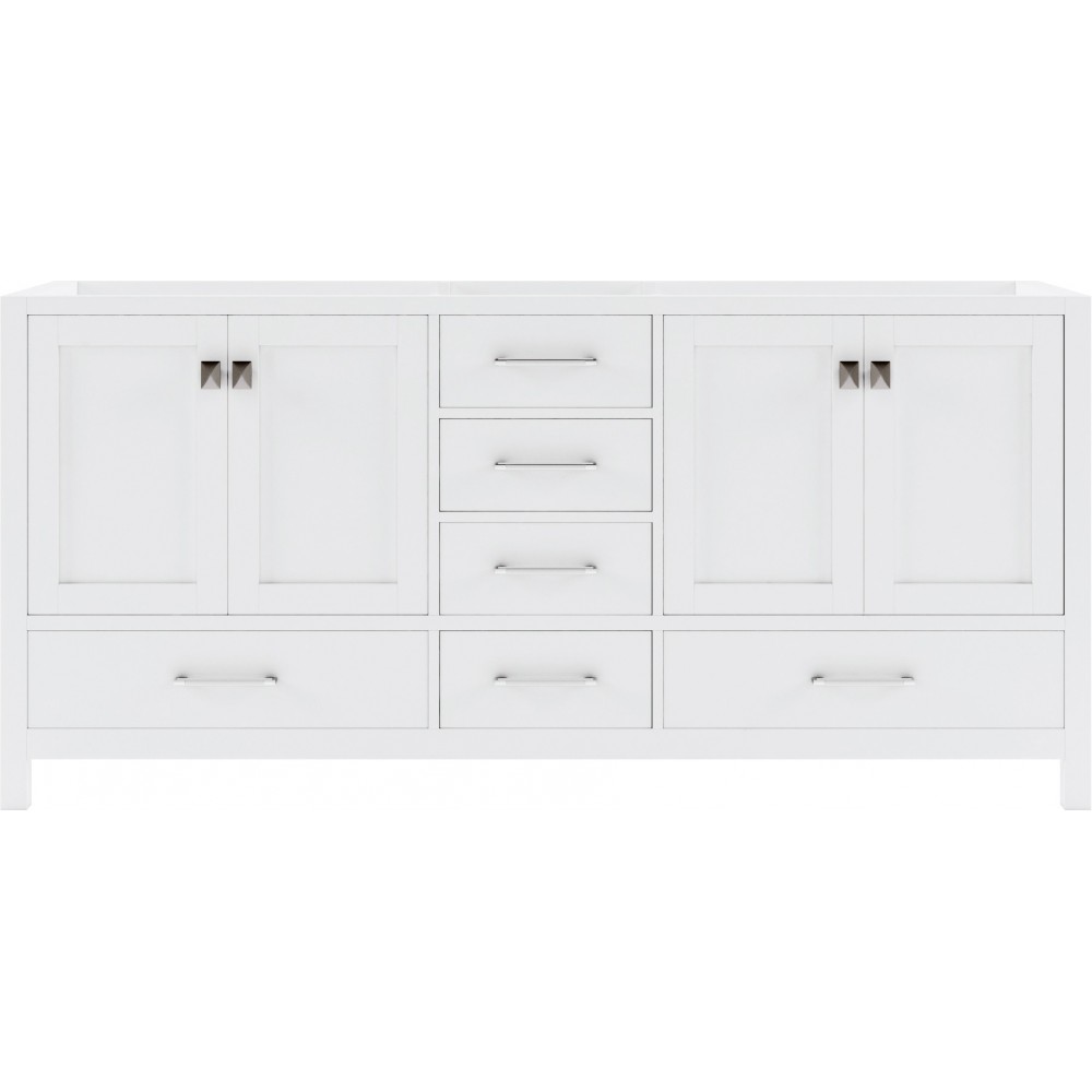 Caroline Avenue 72" Double Cabinet in White