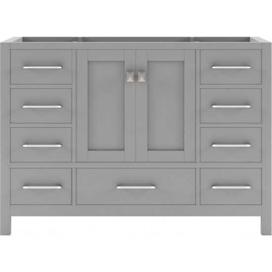 Caroline Avenue 48" Single Cabinet in Cashmere Gray