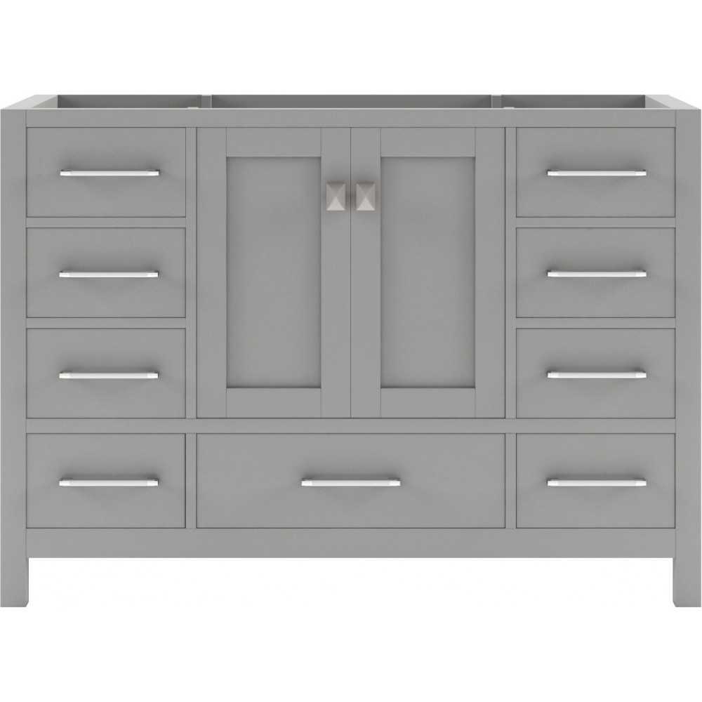 Caroline Avenue 48" Single Cabinet in Cashmere Gray