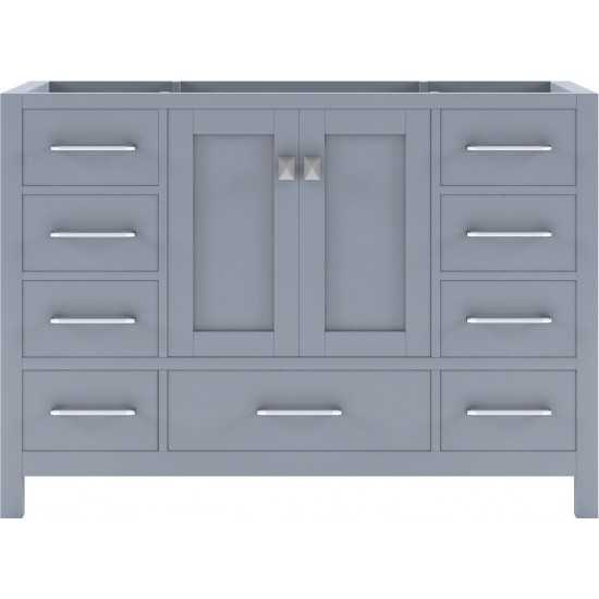 Caroline Avenue 48" Single Cabinet in Gray