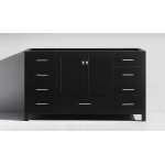 Caroline Avenue 60" Single Cabinet in Espresso