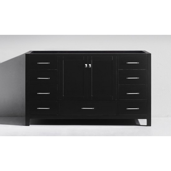 Caroline Avenue 60" Single Cabinet in Espresso