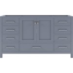 Caroline Avenue 60" Single Cabinet in Gray