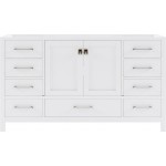 Caroline Avenue 60" Single Cabinet in White