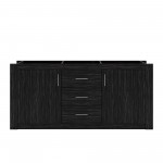 Tavian 72" Double Cabinet in Midnight Oak