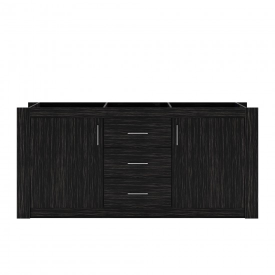 Tavian 72" Double Cabinet in Midnight Oak