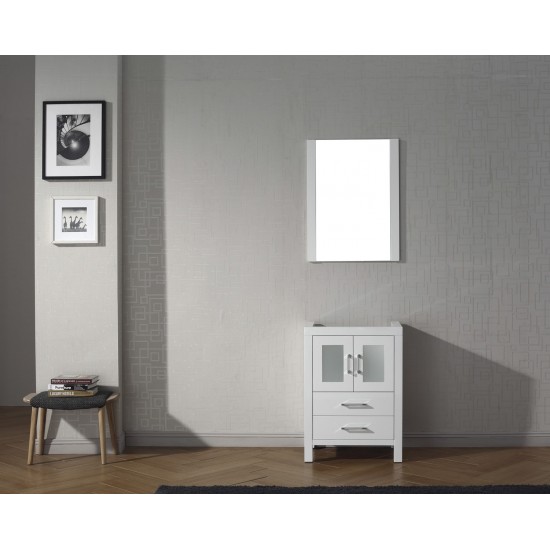 Dior 24" Single Cabinet in White