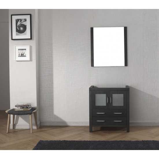 Dior 30" Single Cabinet in Zebra Gray