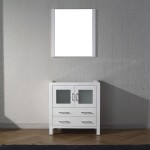 Dior 32" Single Cabinet in White