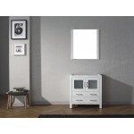 Dior 32" Single Cabinet in White