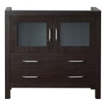 Dior 36" Single Cabinet in Espresso