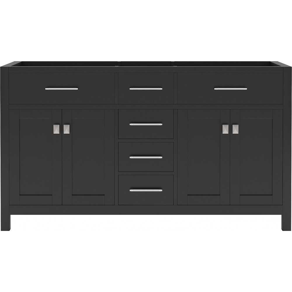 Caroline 60" Double Cabinet in Espresso