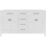 Caroline 60" Double Cabinet in White