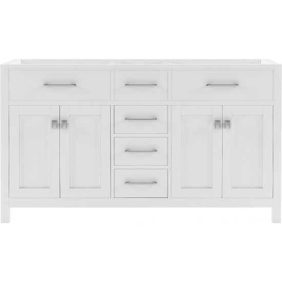 Caroline 60" Double Cabinet in White