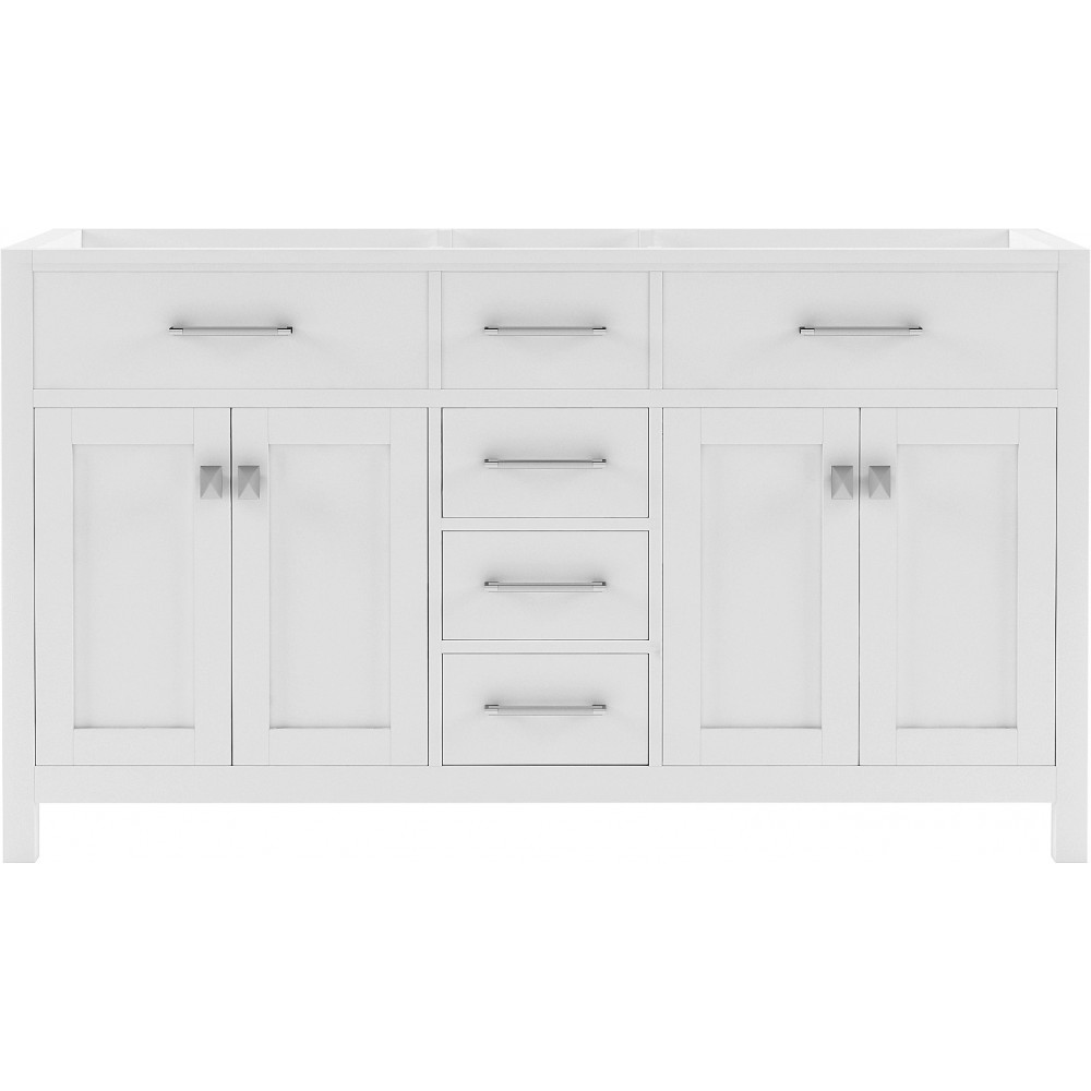 Caroline 60" Double Cabinet in White