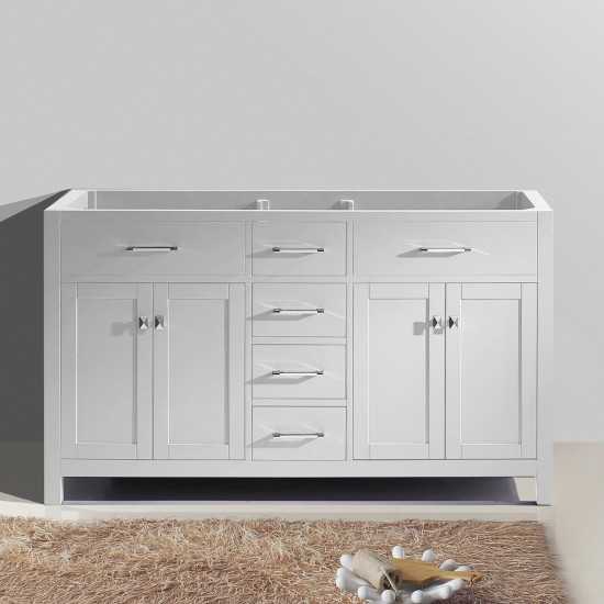 Caroline 60" Double Cabinet in White