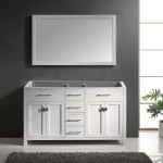 Caroline 60" Double Cabinet in White