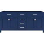 Caroline 72" Double Cabinet in French Blue