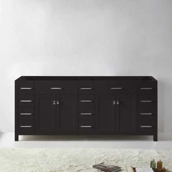 Caroline Parkway 78" Double Cabinet in Espresso