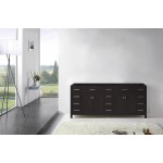 Caroline Parkway 78" Double Cabinet in Espresso