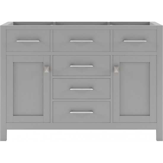 Caroline 48" Single Cabinet in Cashmere Gray