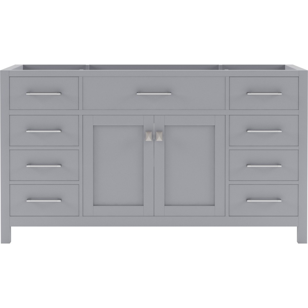 Caroline 60" Single Cabinet in Gray