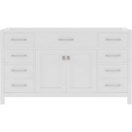 Caroline 60" Single Cabinet in White