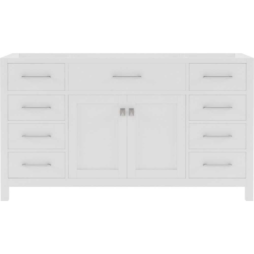 Caroline 60" Single Cabinet in White