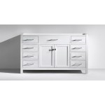 Caroline 60" Single Cabinet in White