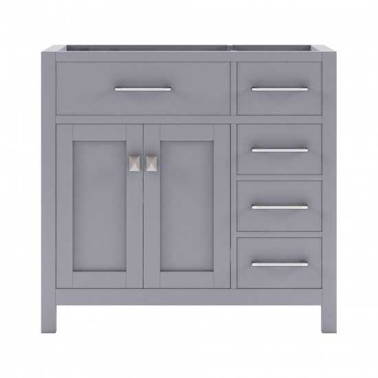 Caroline Parkway 36" Single Cabinet in Gray