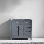 Caroline Parkway 36" Single Cabinet in Gray
