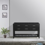 Caroline Estate 60" Double Cabinet in Espresso
