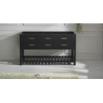 Caroline Estate 60" Double Cabinet in Espresso
