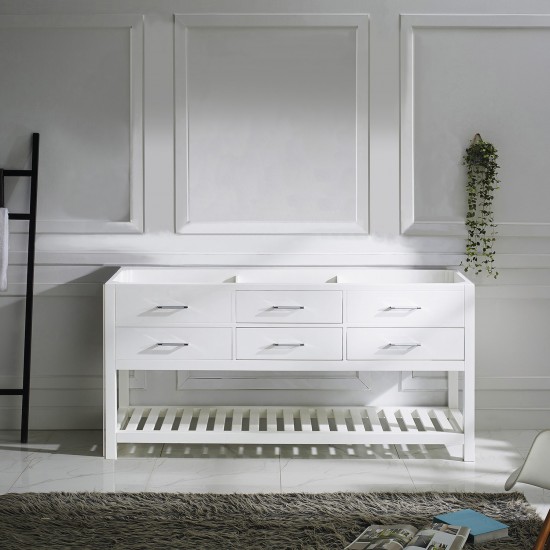 Caroline Estate 72" Double Cabinet in White