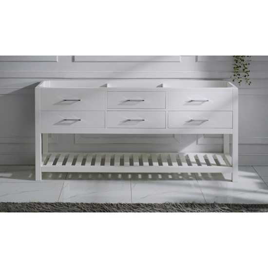 Caroline Estate 72" Double Cabinet in White