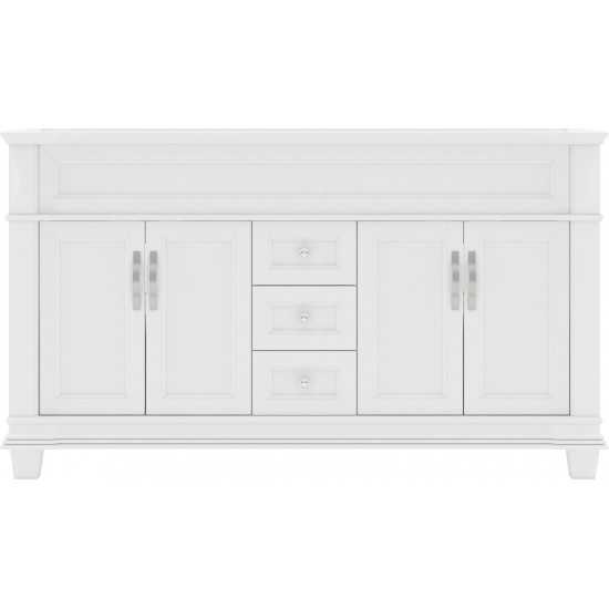 Victoria 60" Double Cabinet in White