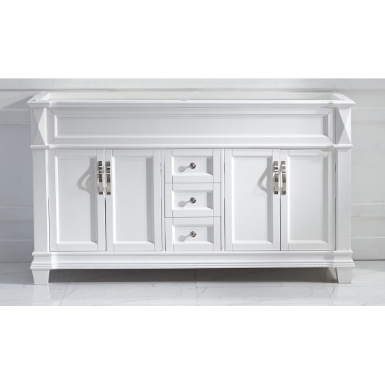 Victoria 60" Double Cabinet in White