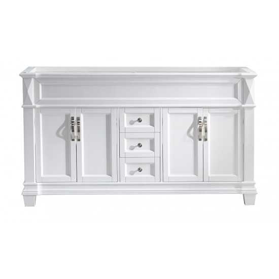 Victoria 60" Double Cabinet in White