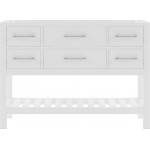 Caroline Estate 48" Single Cabinet in White