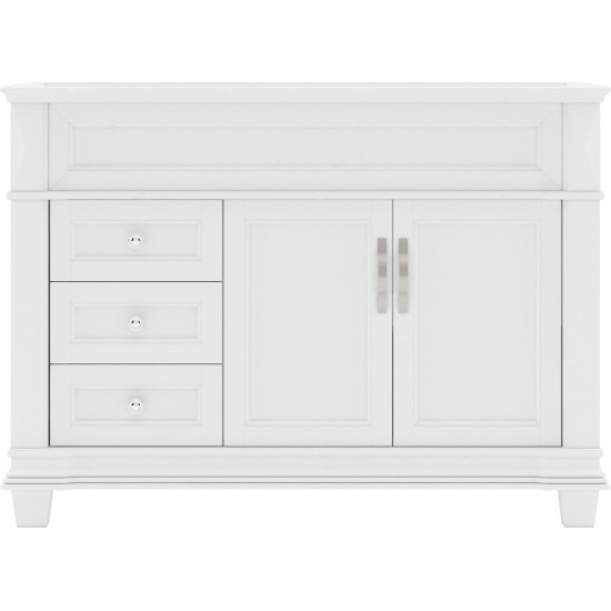 Victoria 48" Single Cabinet in White