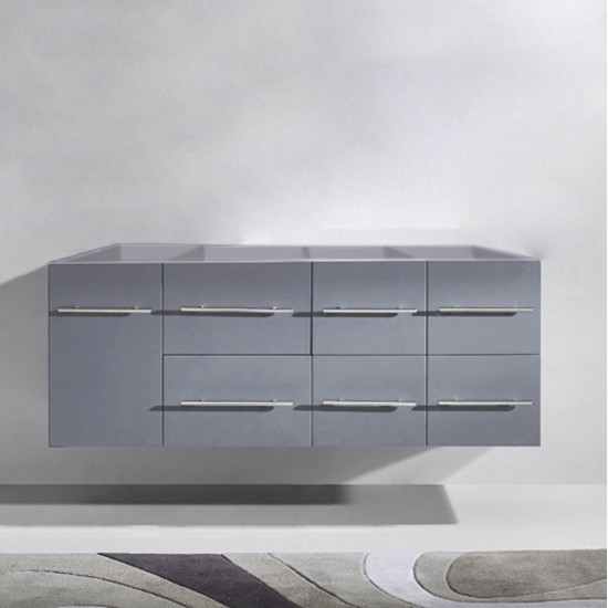 Ceanna 55" Single Cabinet in Gray