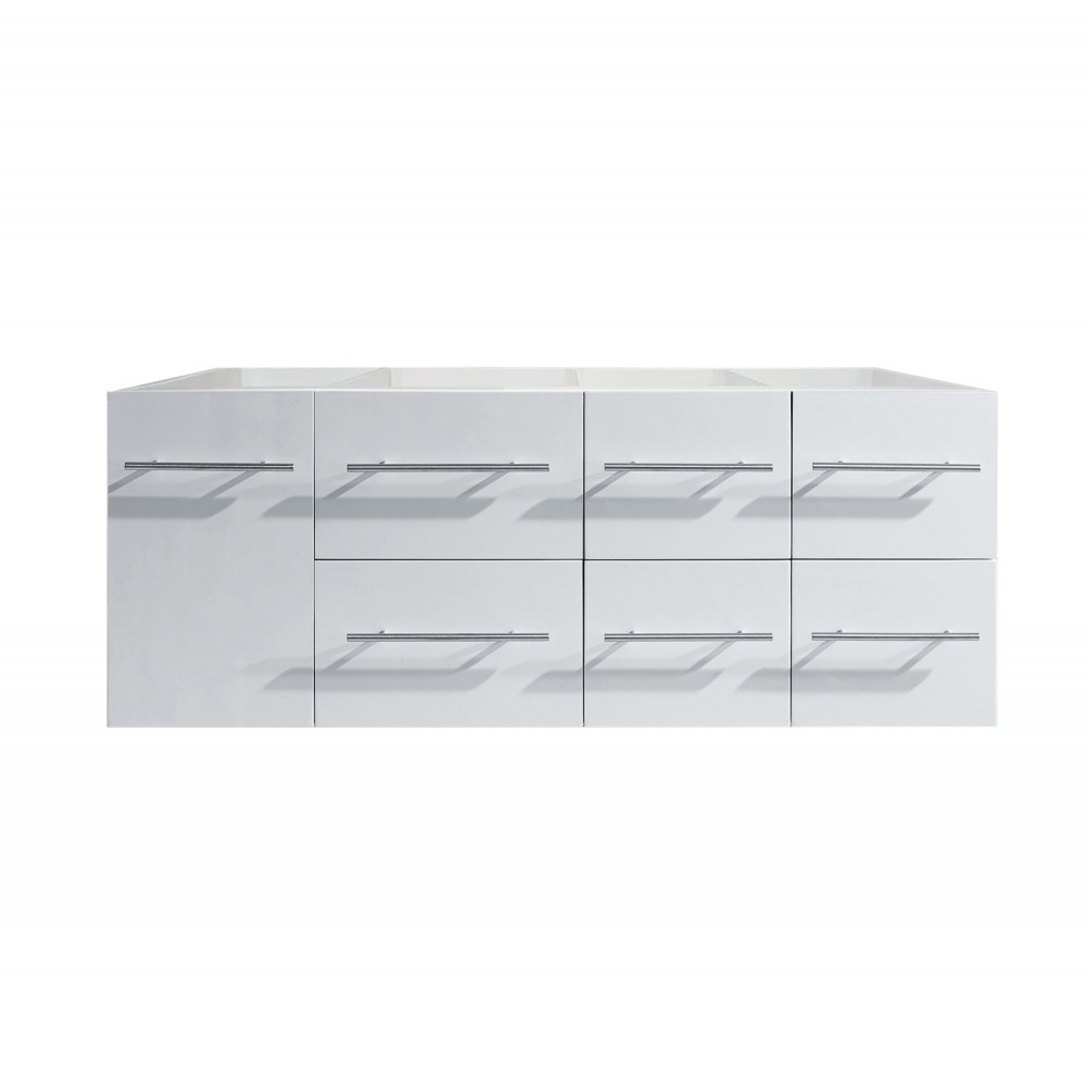 Ceanna 55" Single Cabinet in White Ceanna 55" Single Cabinet in White