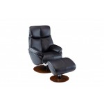 15-3725 Alicia Pedestal Recliner / Ottoman