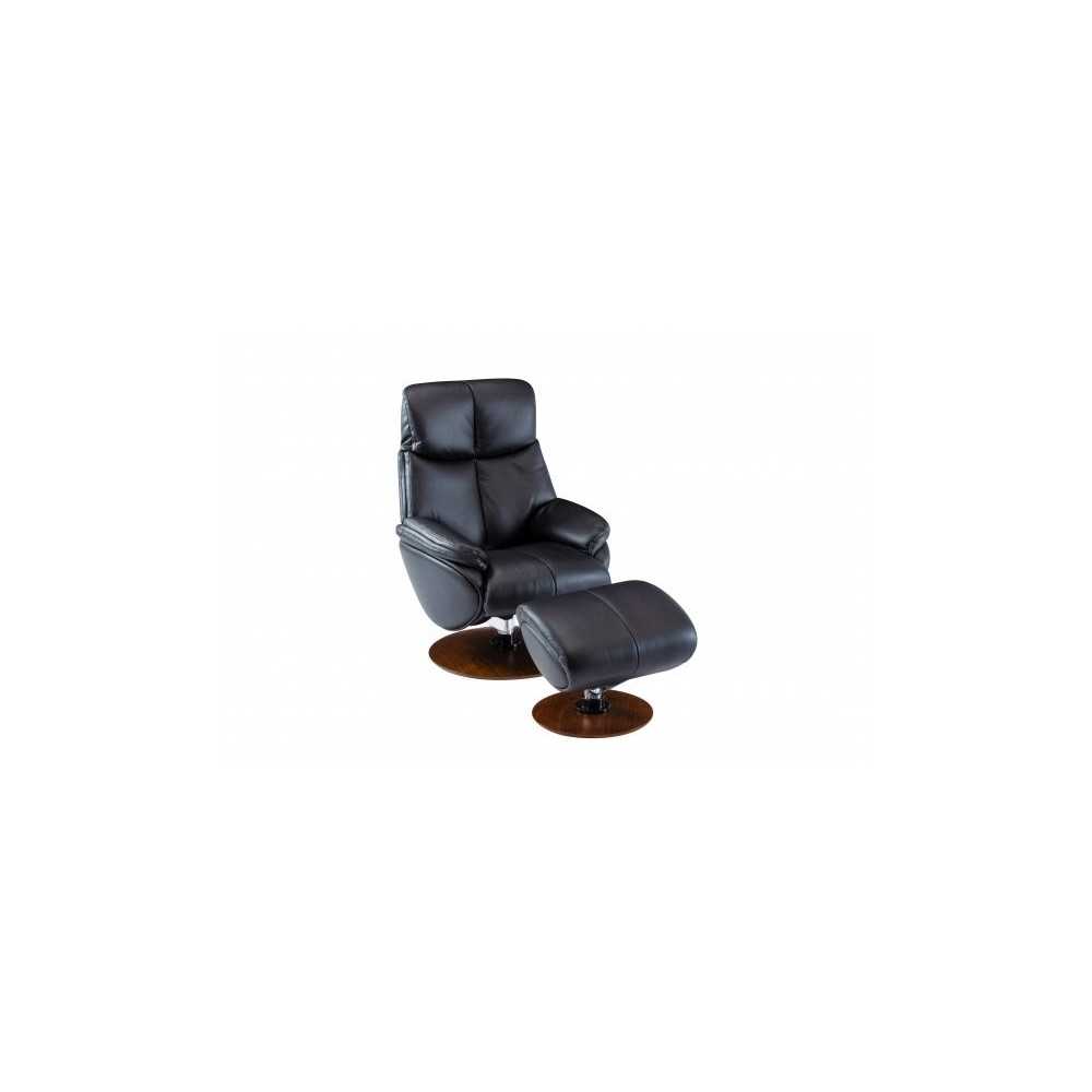 15-3725 Alicia Pedestal Recliner / Ottoman