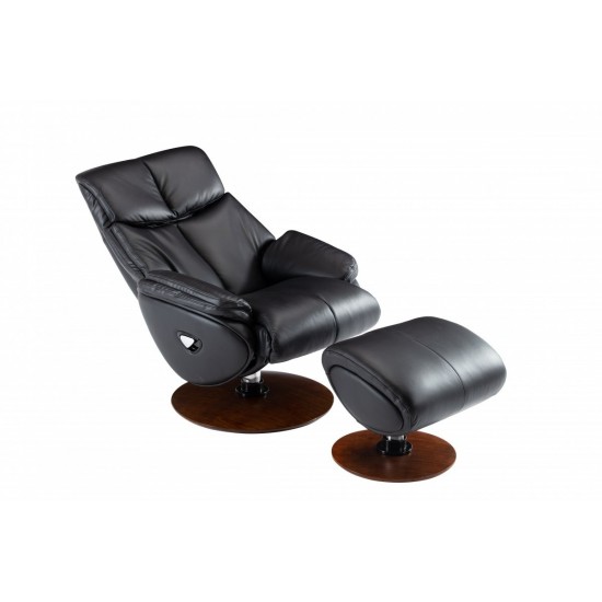 15-3725 Alicia Pedestal Recliner / Ottoman