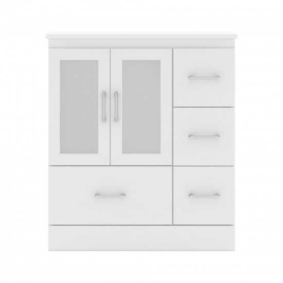 Zola 30" Single Cabinet in White