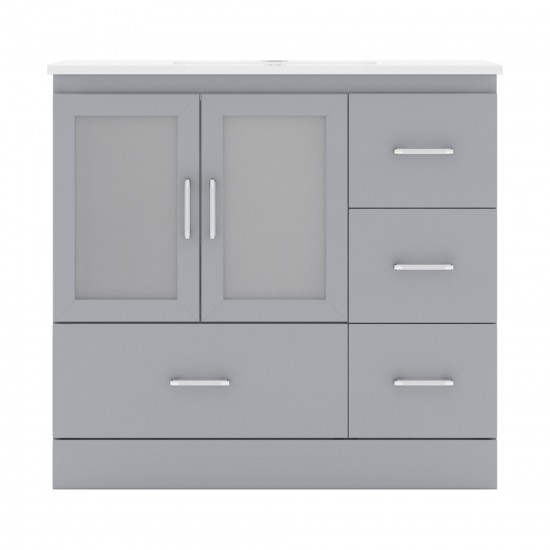 Zola 36" Single Cabinet in Gray