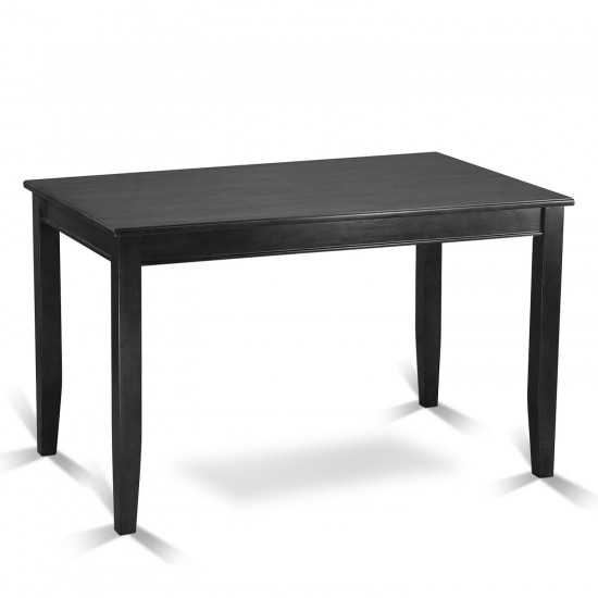 Buckland Counter Height Rectangular Table 30"X48" In Black Finish