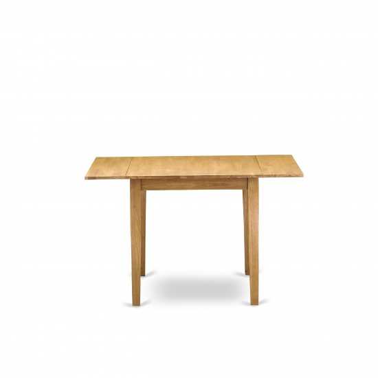 Norden Rectangular Table 30"X48" With 2 Drop Leaves In Oak Finish